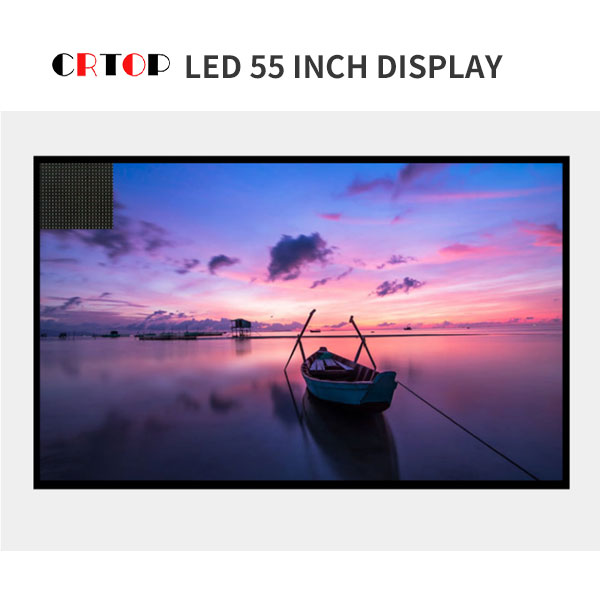 Factory wholesale Indoor 6mm Led Video Wall - 55 inch screen panel lcd indoor advertising display – CRTOP