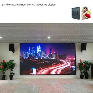 Chinese Professional Indoor Advertising Digital Signs - 55 inch large box HD led display,LED TV,LED WALL – CRTOP