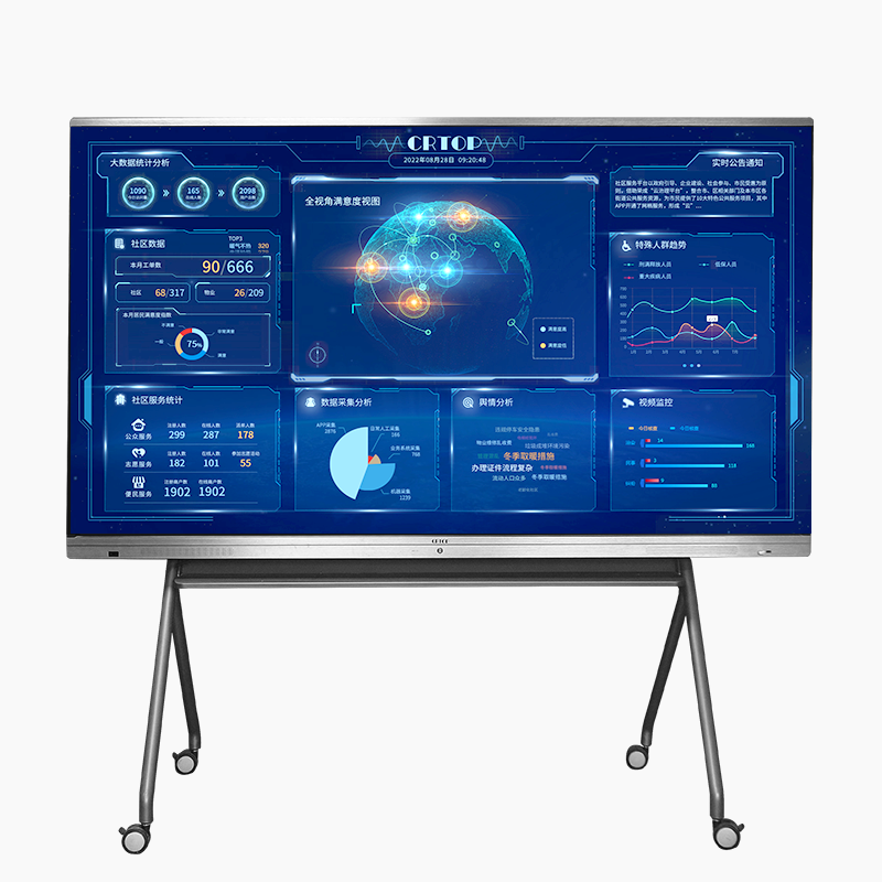 LCD स्मार्ट कॉन्फ़्रेंस डिस्प्ले 98″ फीचर्ड इमेज
